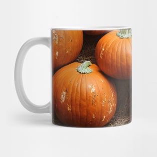 Pumpkin seamless pattern design Mug